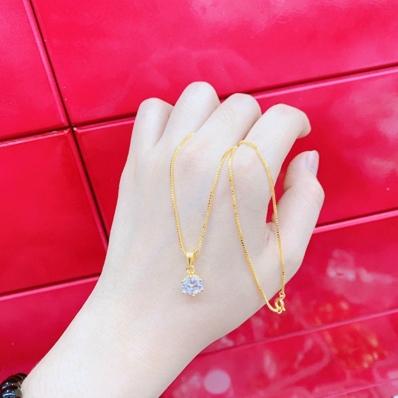 Dây chuyền nữ thời trang phong cách nhẹ nhàng