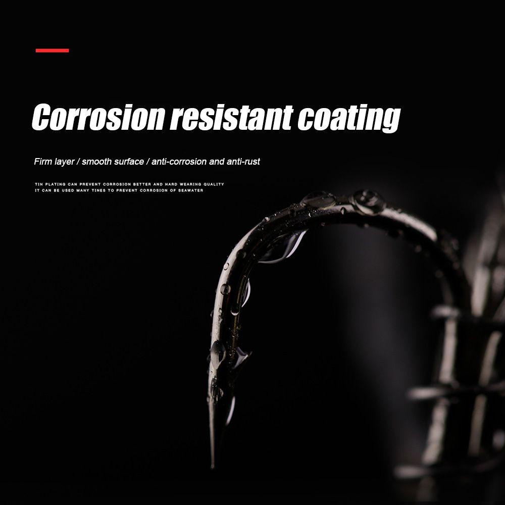 Móc Câu Cá Có Kim Sa SHOUKEY # 2#4#6#8#10# Vòng Xoay Mồi Câu Cá Đính Kim Sa Lấp Lánh