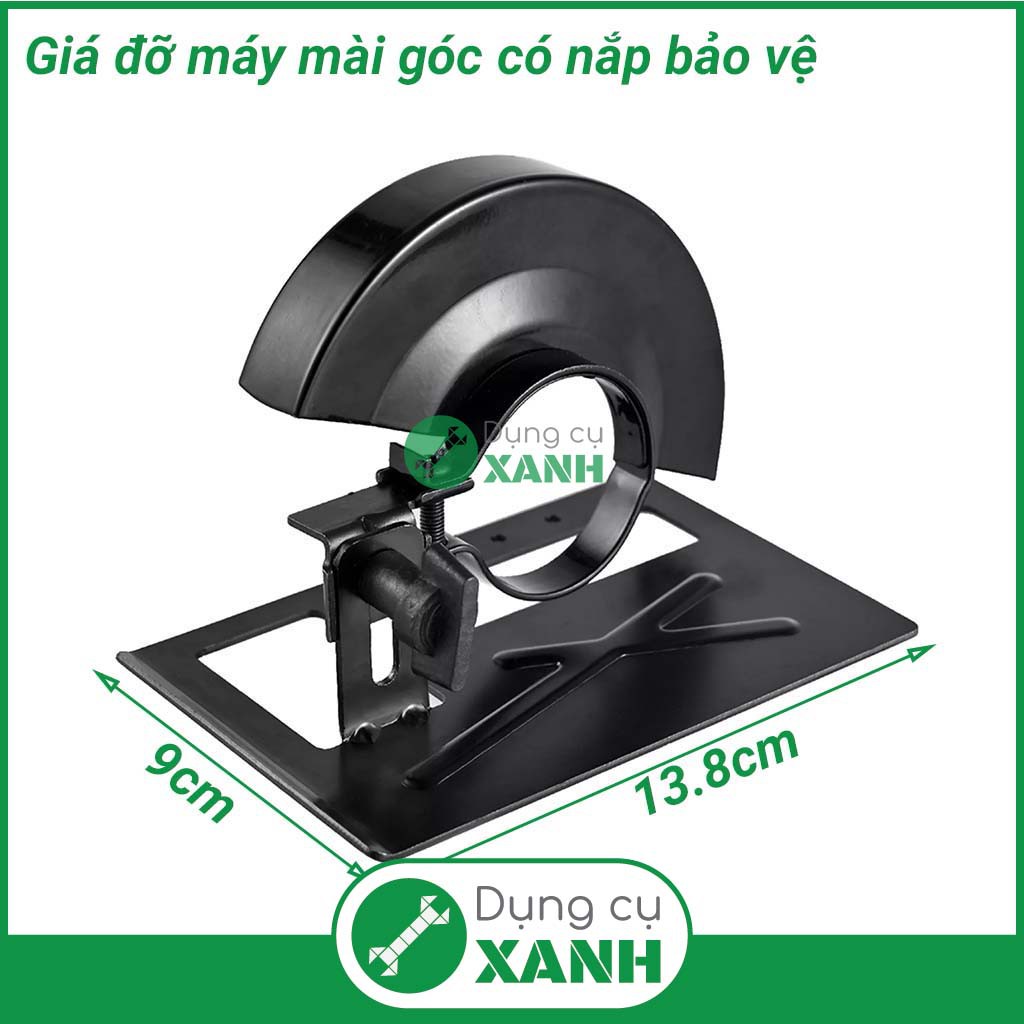 Giá đỡ chỉnh cữ máy cắt máy mài góc có lá chắn bảo vệ