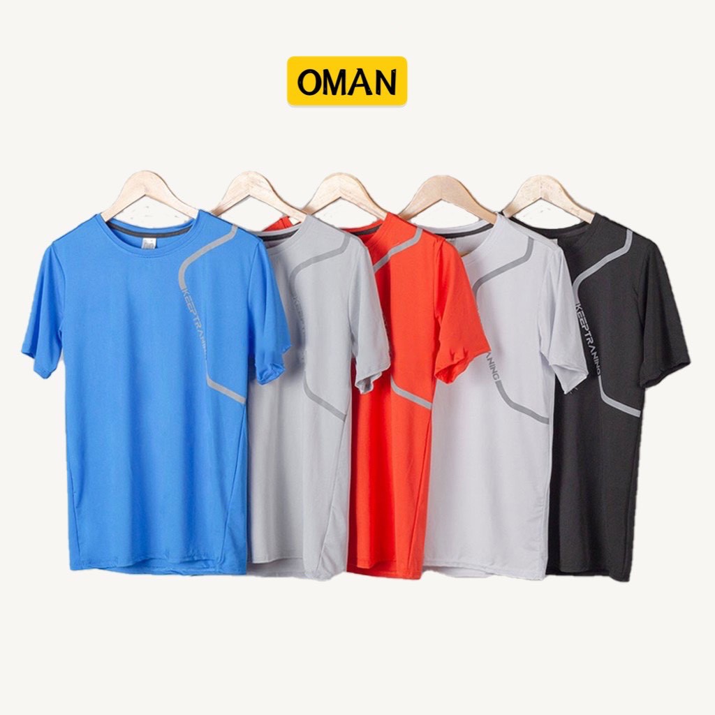 Bộ quần áo thể thao nam - bộ đồ nam thun lạnh 6 màu KEEP TRAINING - OMAN BH24 | BigBuy360 - bigbuy360.vn