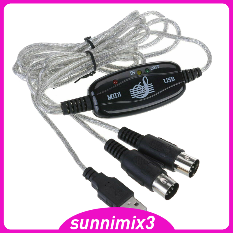 Dây Cáp Chuyển Đổi Usb Sang Midi