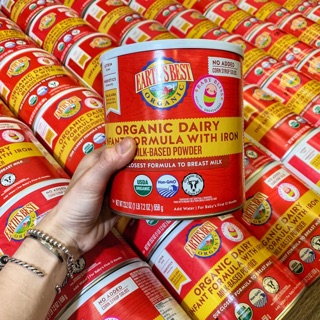 Sữa bột Earth's Best Organic infant 658gr