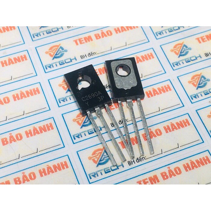 Combo 8 chiếc C2690A 2SC2690A-NPN Transistor 160V/1.2A TO-126