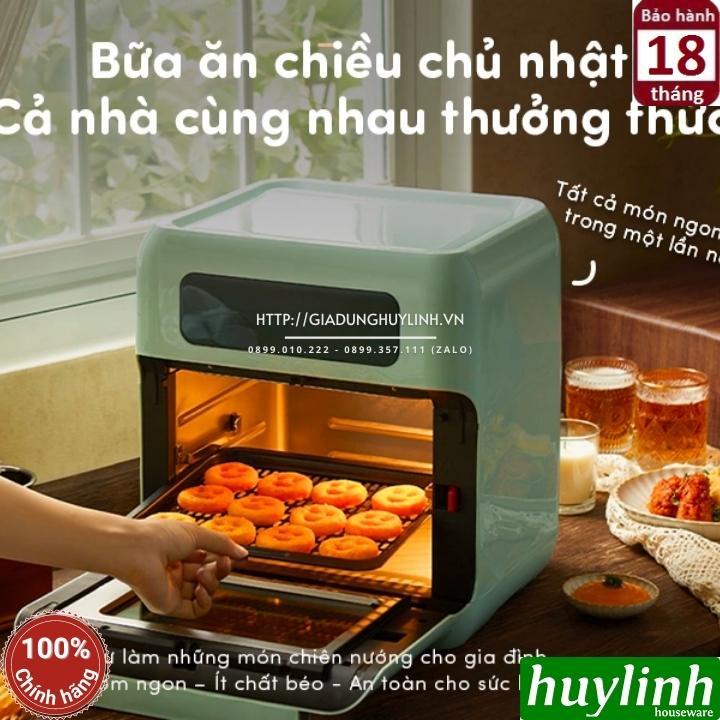Nồi chiên không dầu Bear QZG-A15V1 - 10 lít - 8 chức năng