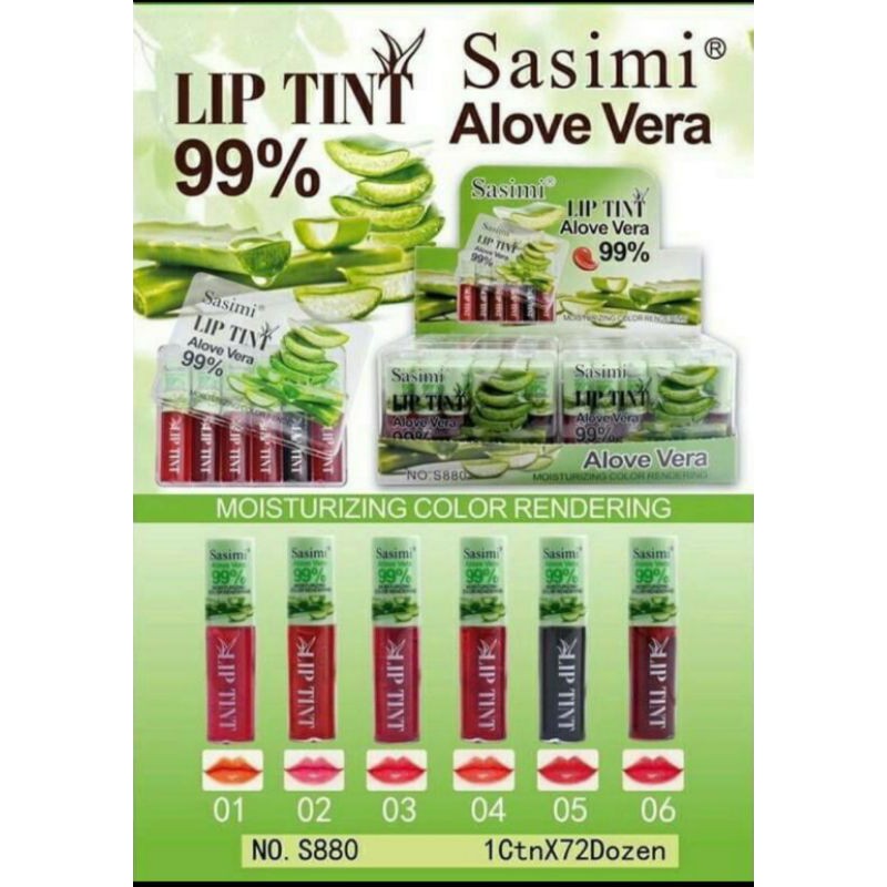 (hàng Mới Về) Son Dưỡng Môi Chiết Xuất Lô Hội Sasimi Thái Lan | BigBuy360 - bigbuy360.vn