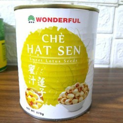 Chè hạt sen Wonderful 870g - Loại Thơm Ngon Hảo Hạng