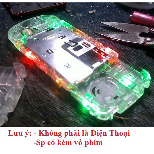 Không Phải Đt_ Combo Sườn Led+ Vỏ trong, phím bi cho nokia 1280 ( Sương Led)