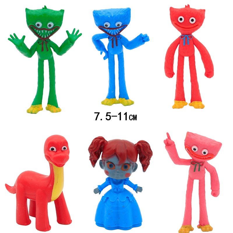 Đồ chơi mô hình ZHANQI TOYS mô phỏng nhân vật Huggy Wuggy trong game Poppy Playtime