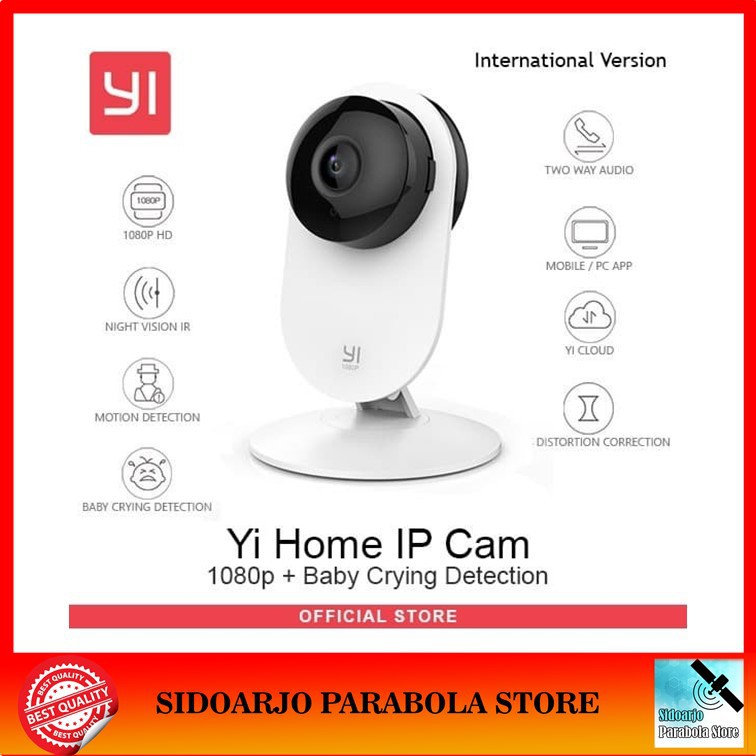 Camera Ip Wifi Xiaomi Xiaoyi Yi Home Ipcam Cctv 1080p