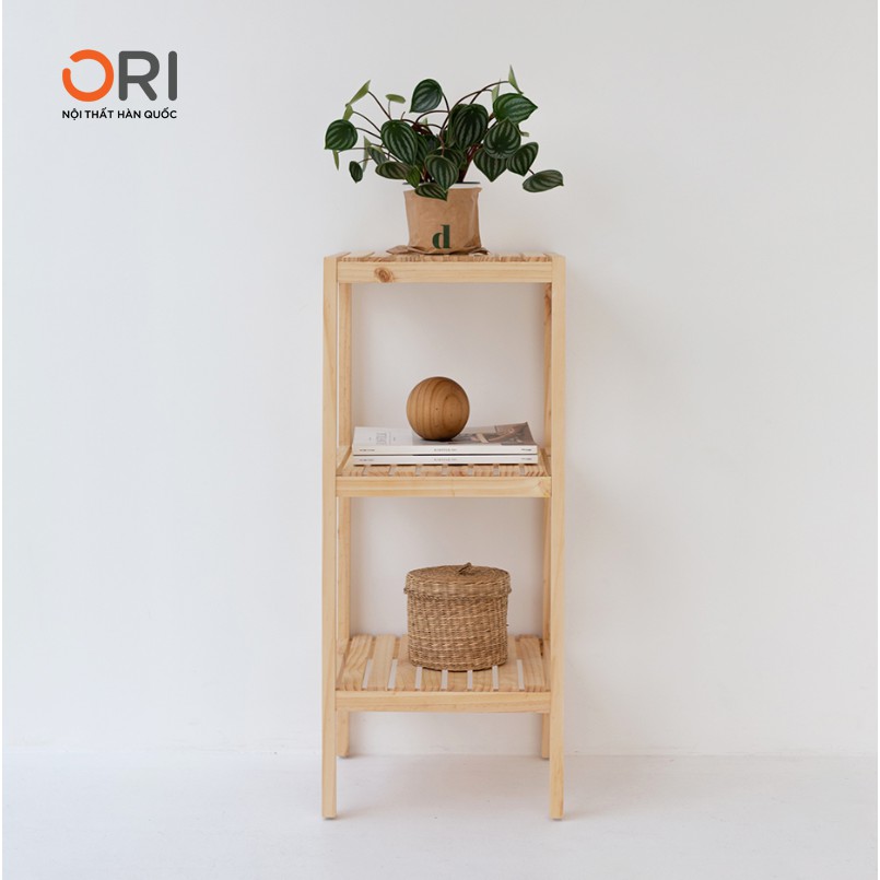 Kệ Gỗ Trang Trí Đa Năng Hình Vuông 3 Tầng - SHELF 3F - ORI NỘI THẤT HÀN QUỐC