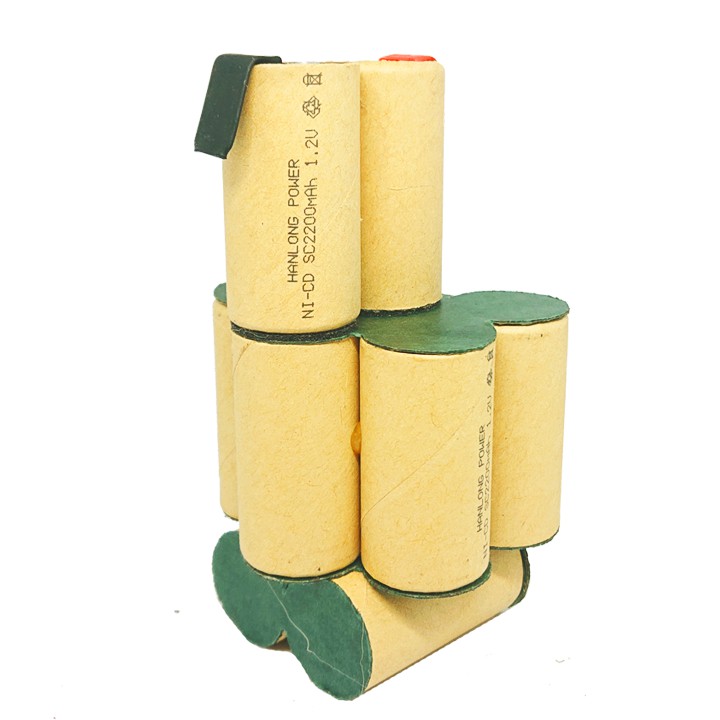 Gói cell pin mới Ni-Cd 12v 2200mAh - Hitachi Cao