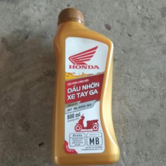 Nhớt honda đanh cho xe ga 800ml hàng chính hãng