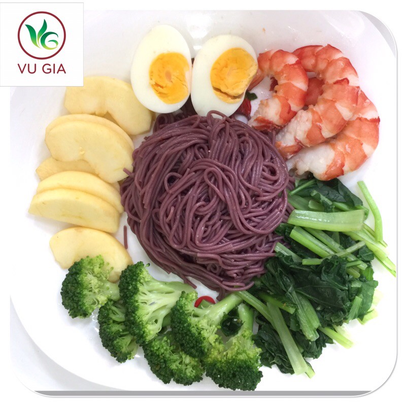 BÚN gạo lứt Đen Hoàng Minh giảm cân 100% gạo nguyên cám gói 500g