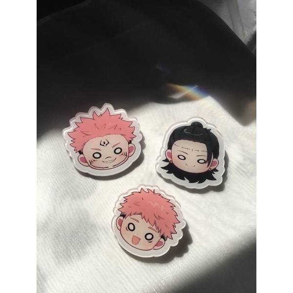 Ghim cài áo chibi, ghim cài áo hoạt hình dễ thương anime jujutsu kaisen