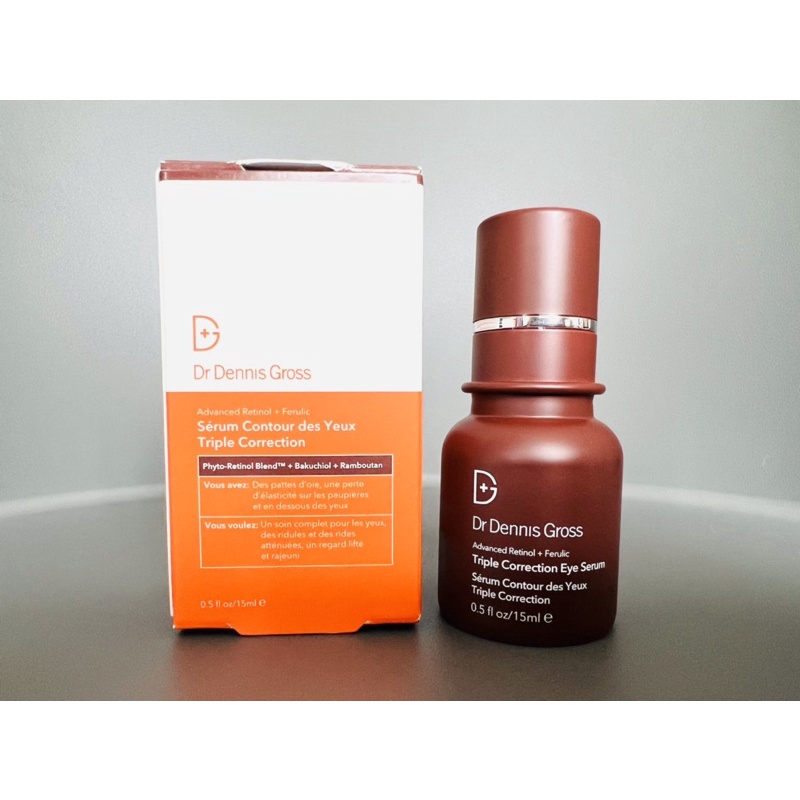 Kem dưỡng mắt Dr. Dennis Gross Ferulic + Retinol Triple Correction Eye Serum