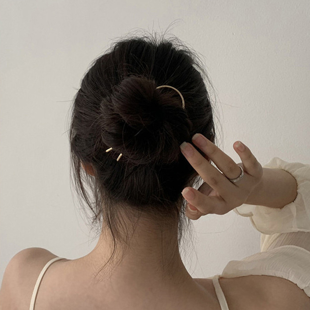 (Hàng Mới Về) Kẹp Tóc Kim Loại Đính Ngọc Trai Thời Trang Mihan1