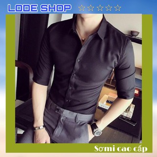 ÁO SƠ MI MÀU ĐEN CHUẨN MEN - MẶC LÀ ĐẸP