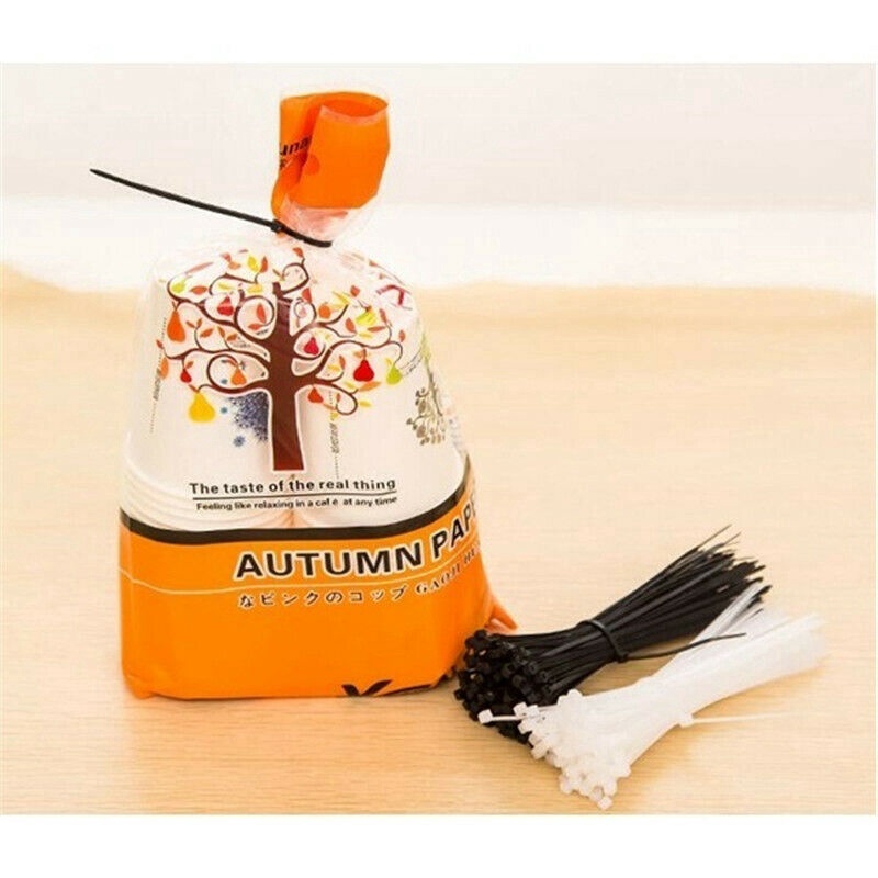 Set 100 Dây Rút Nhựa Nylon 10 / 15Cm Sắp Xếp Dây Cáp Gọn Gàng Tiện Dụng