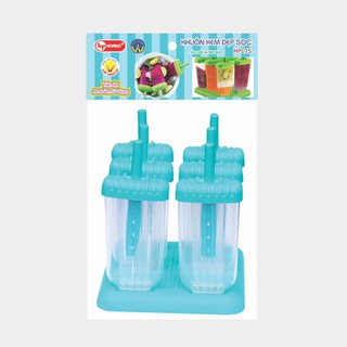 💥 HÀNG CHẤT LƯỢNG 💥 Khuôn nhựa làm kem que HFC - HPL75 - Kem dẹp sọc 6c