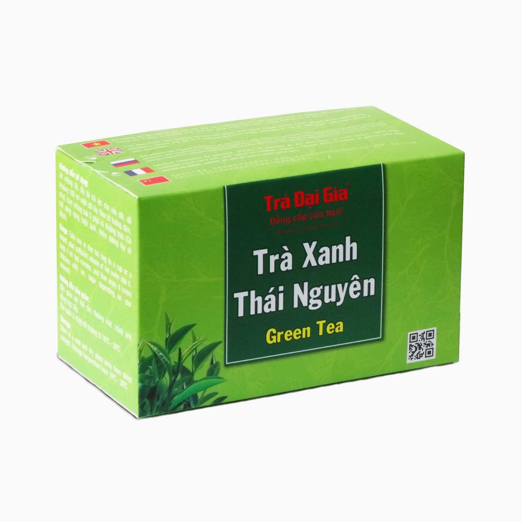 Trà Xanh Thái Nguyên Túi Lọc Đại Gia (hộp 20 túi)