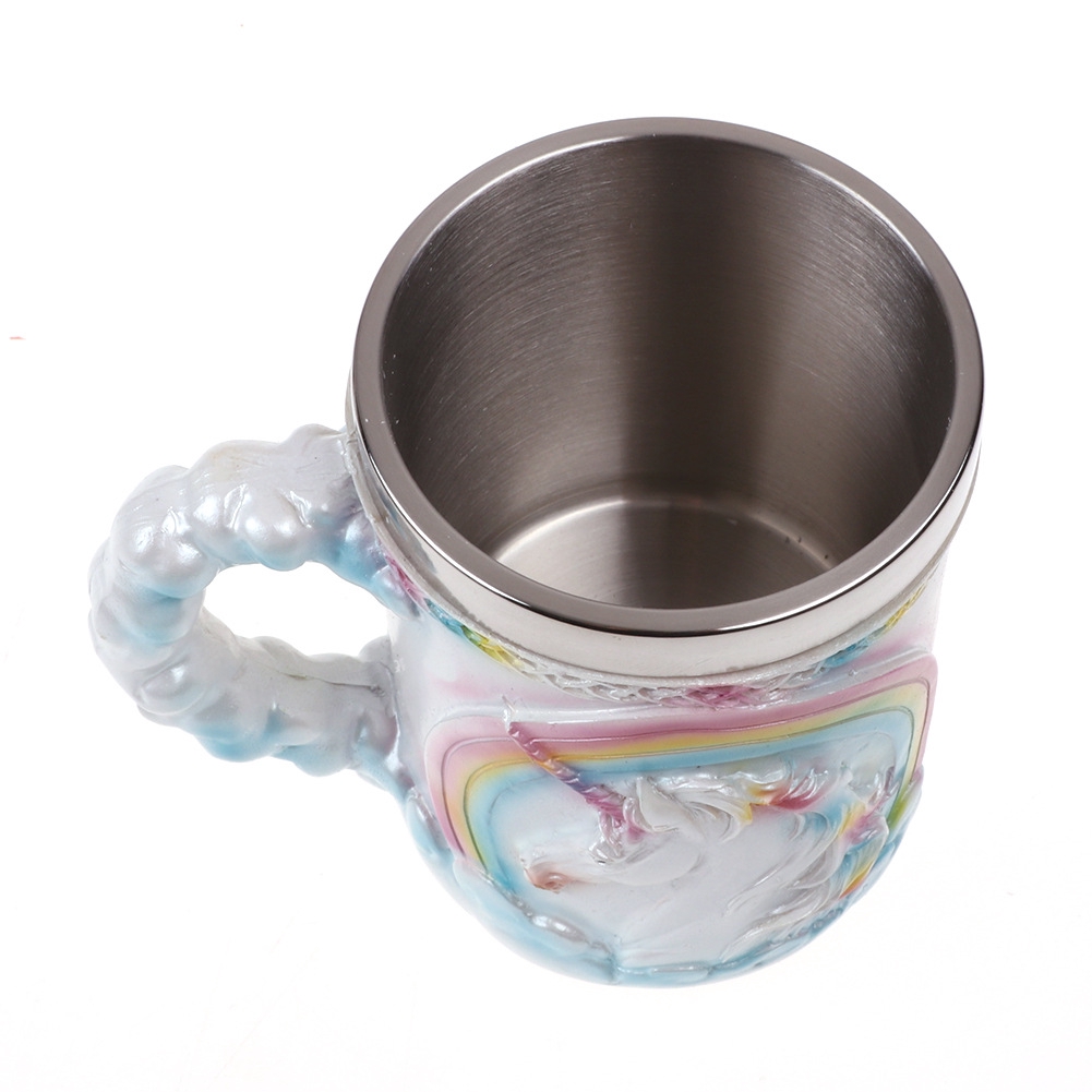 Ly Uống Bia Bằng Thép Không Gỉ Hình Đầu Lâu Sáng Tạo Phong Cách Châu Âu