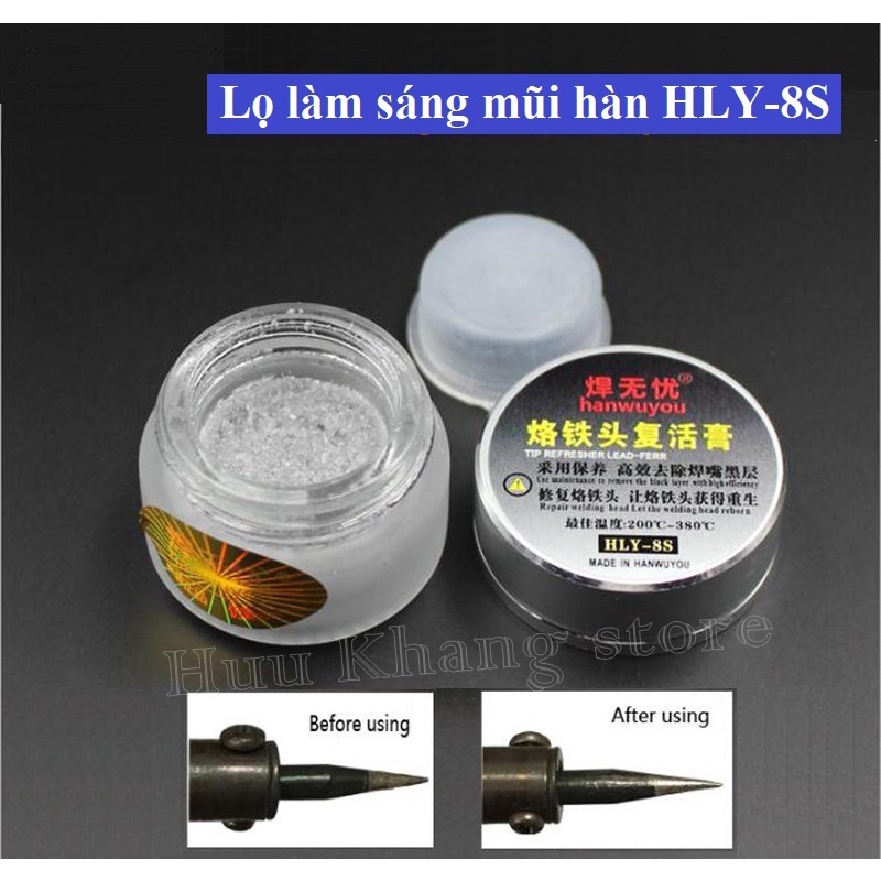 Lọ làm sáng mũi hàn HLY-8S