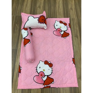 Set chăn gối 3D cho bé đến trường
