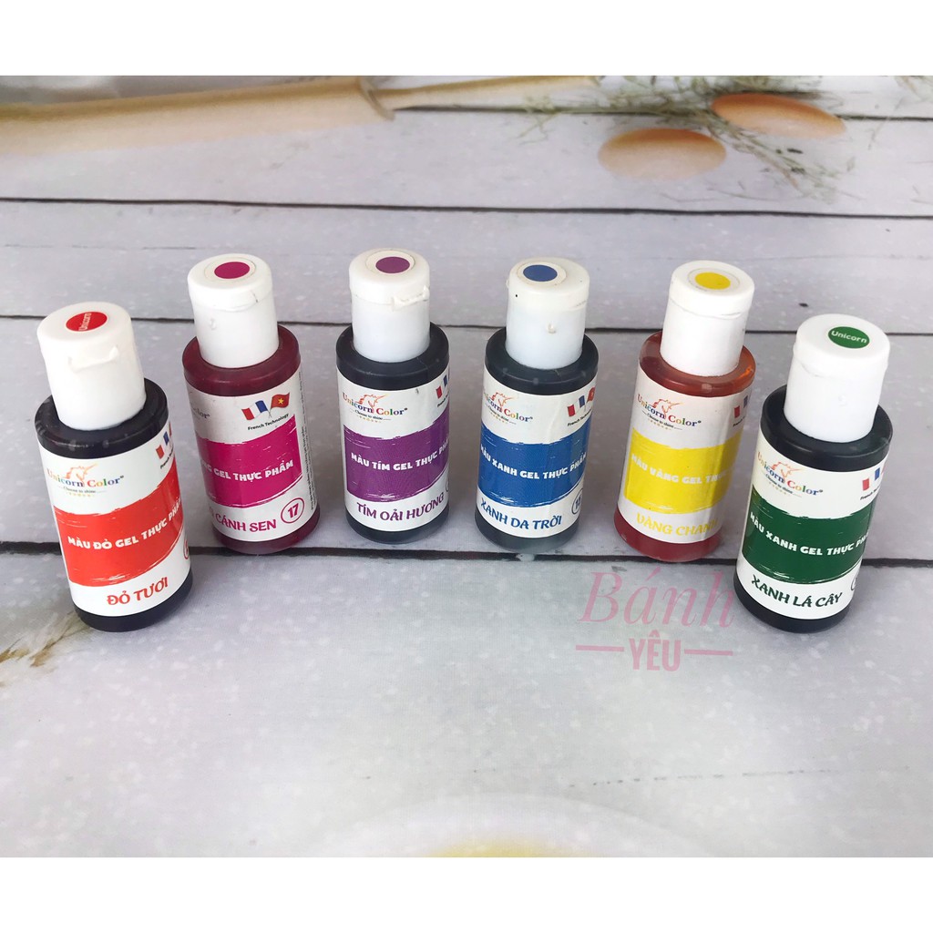 Màu gel thực phẩm Unicorn 28g