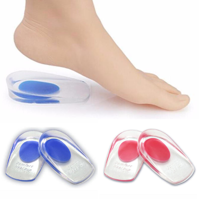 (Hàng Mới Về) 1 Cặp Đệm Gel Silicone Lót Giày Thoáng Khí Giảm Đau Cho Nam Nữ