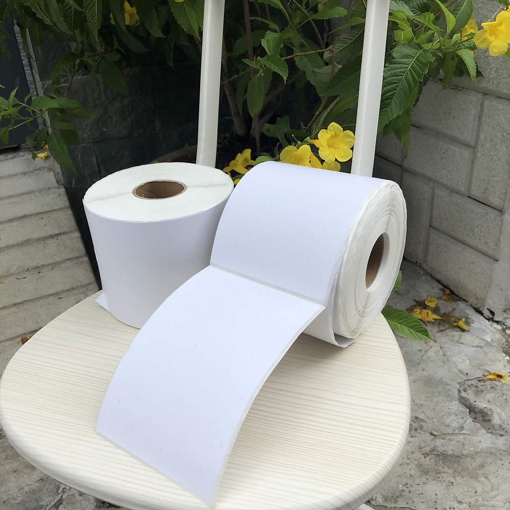 [1 thùng 30 cuộn] Tem Decal A6 in nhiệt cho Thương Mại Điện Tử 350 tem đủ tem, giấy hàng chất lượng cao có giao hỏa tốc)