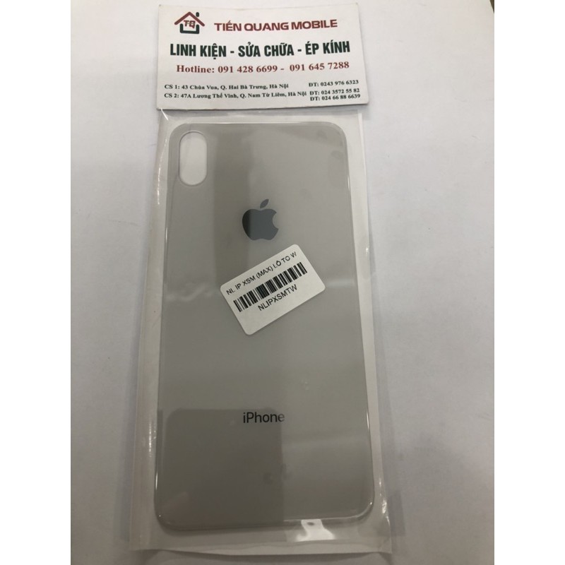 Nắp lưng đt IPhone XSMAX lỗ to