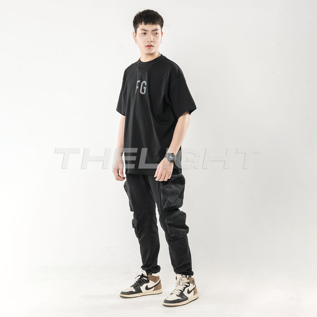 Áo thun tay lỡ FEAR OF GOD FOG mainline FG phông Unisex nam nữ Premium Cotton oversize form rộng | BigBuy360 - bigbuy360.vn