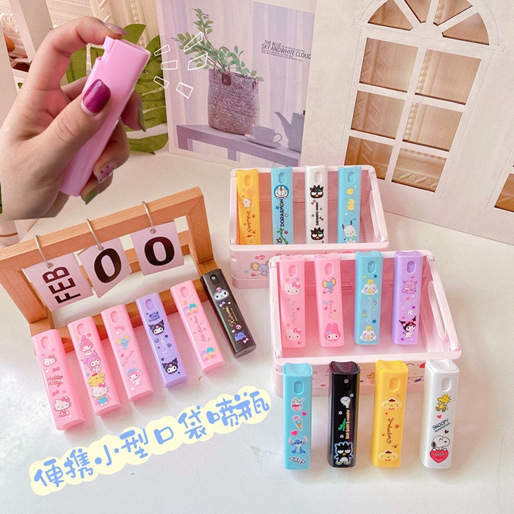 Bình Xịt Nước Hoa Sanrio 1 Đầu Nhỏ Tiện Lợi
