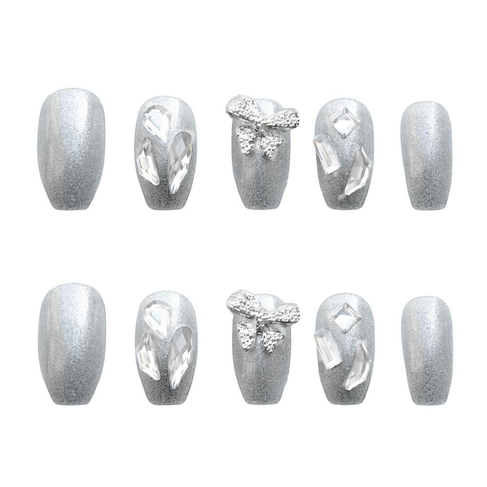 Hộp 24 Móng Tay Giả Múa Ba Lê Trang Trí Nghệ Thuật