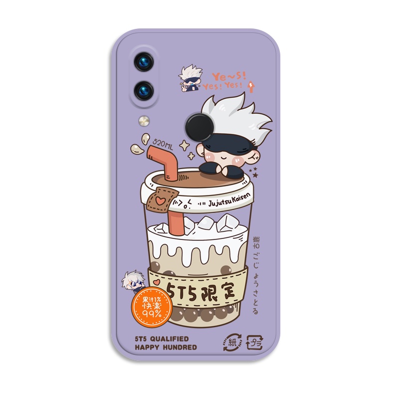 Ốp Điện Thoại Silicon Mềm Chống Sốc Hình anime Dễ Thương Cho Xiaomi Redmi note 7 pro 12 11 11S 10 pro 10s 9s 9T 9 8 pro
