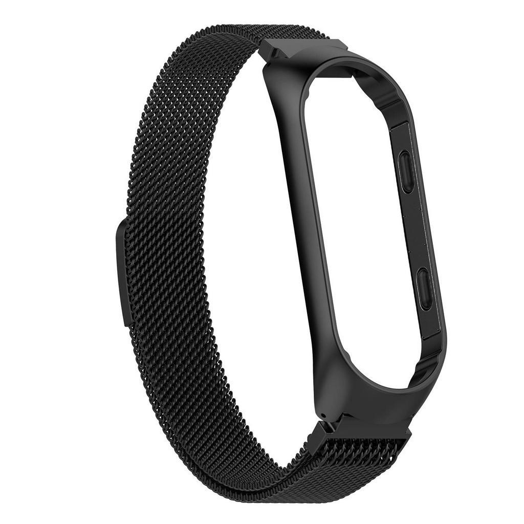 Dây Đeo Inox Milanese Cho Đồng Hồ Thông Minh Xiaomi Mi Band 3 4 Miband 3 4
