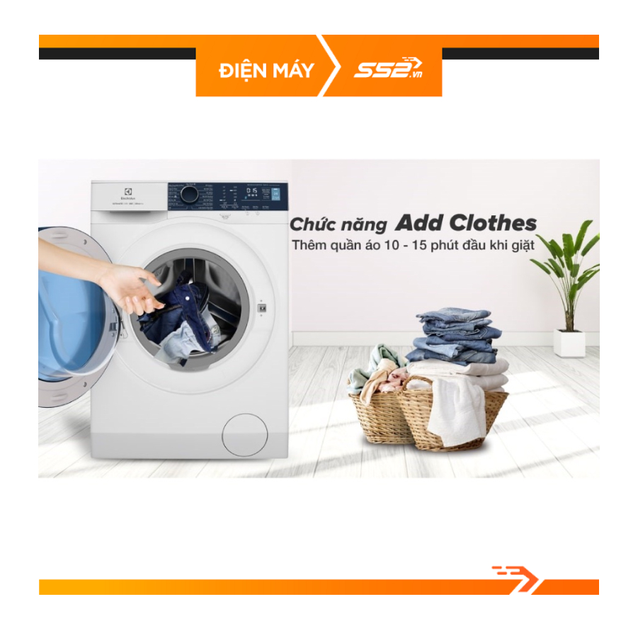 Máy giặt Electrolux Inverter 10 kg EWF1024P5WB - Hàng Chính Hãng