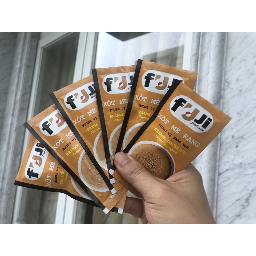 Gói 15ml Đậm Đặc Hơn Thơm Hơn Sốt Mè Rang Fuji Cao Cấp