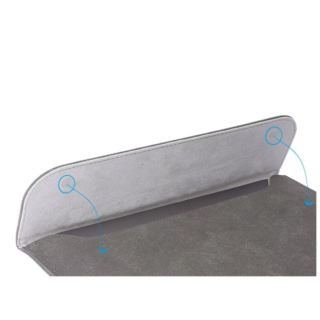 Túi da giả mỏng nhẹ bảo vệ  13 14 15 16 inch