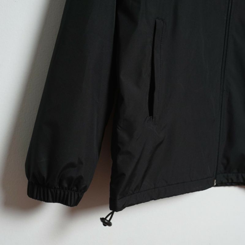 Áo khoác dù Basic Đen có túi lớn unisex (Ảnh thật) cao cấp giá rẻ