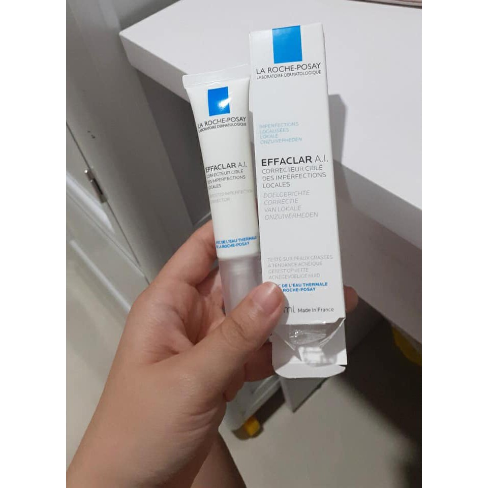 Kem Giảm Mụn Chuyên Biệt La Roche Posay Effaclar A.I 15ml-40ml