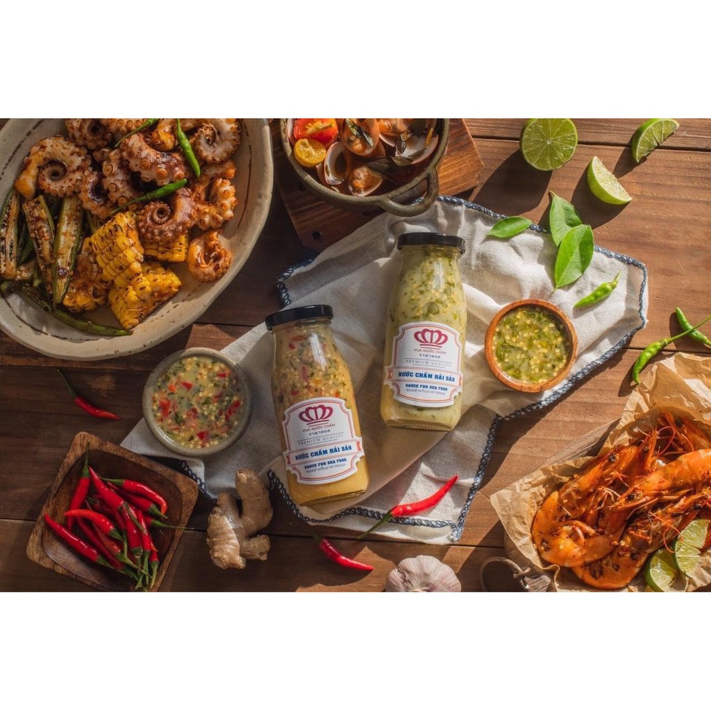 Nước chấm hải sản THÁI LAN - VUA NƯỚC CHẤM 320ml_NƯỚC CHẤM HẢI SẢN ỚT ĐỎ LÁ CHANH | BigBuy360 - bigbuy360.vn