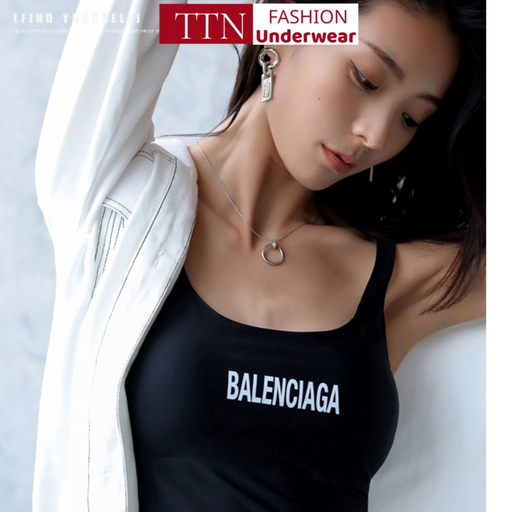 Áo bra tập gym yoga earobic chất đanh mịn đẹp chất thun lạnh co dãn 4 chiều, áo dán croptop có mút ngực TTN Fashion 6738