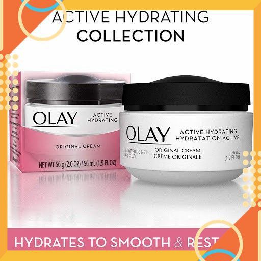 [Sale Đặc Biệt] Kem dưỡng ẩm Olay Active Hydrating Skin Cream - 56ml