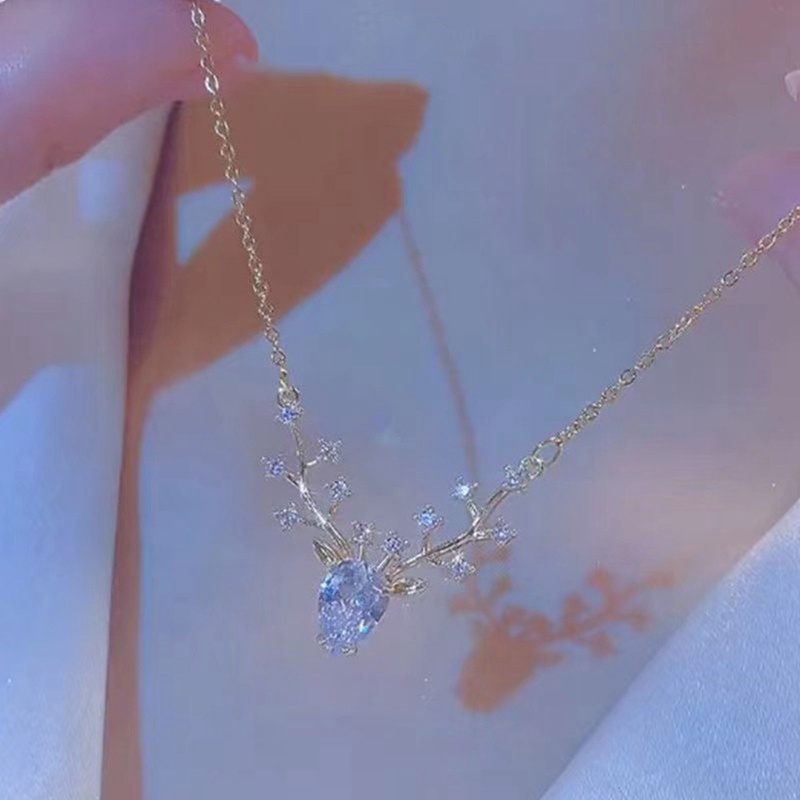 Vòng cổ Mặt Hình Hươu Thời Trang Dành Cho Nữ