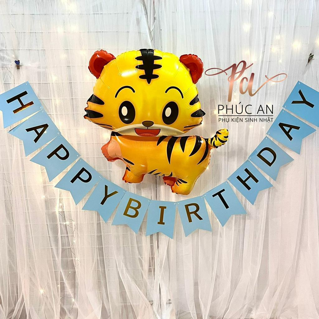 Cờ đuôi cá HPBD ép kim phản quang dây dài 2m