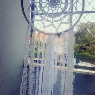 Dream Catcher ren trắng