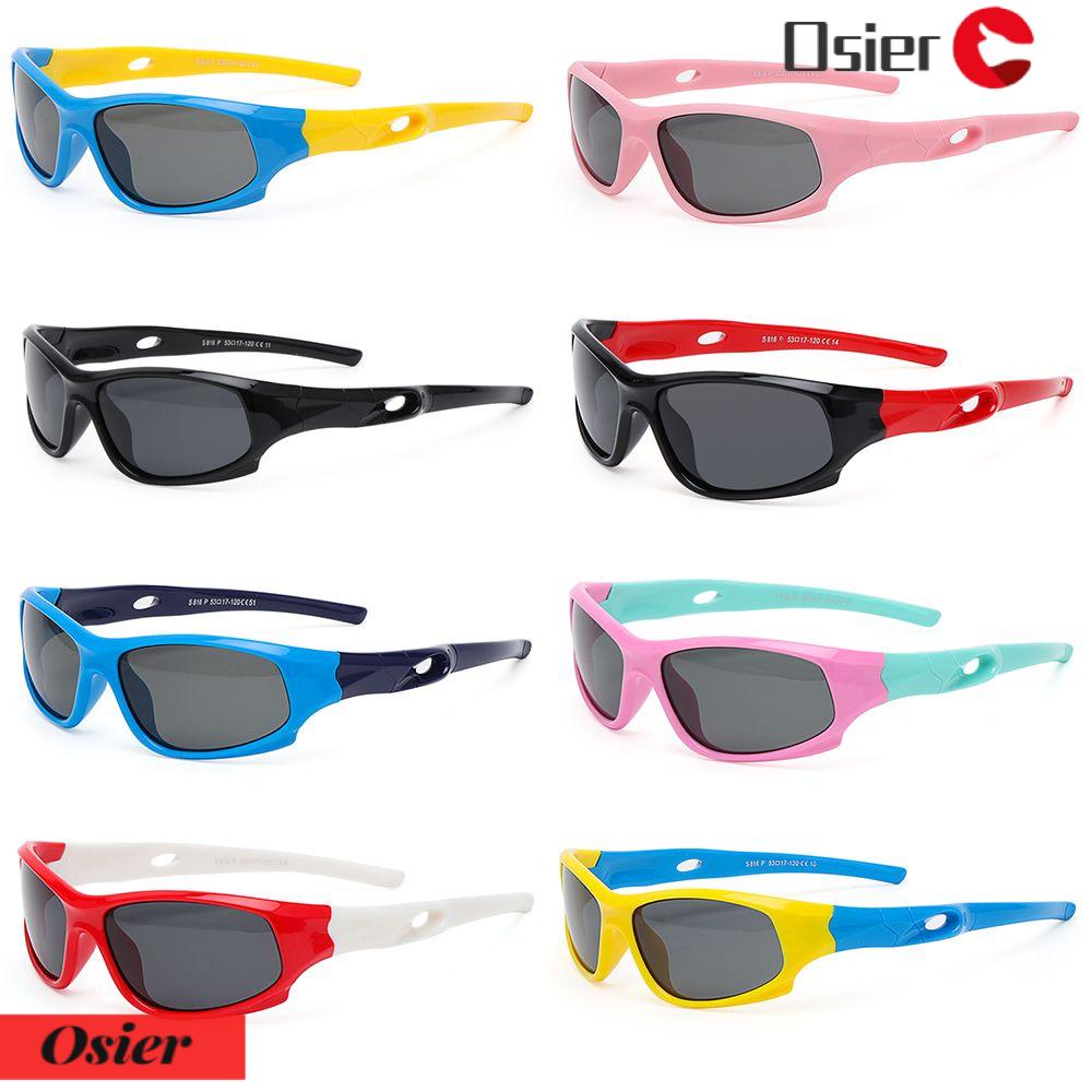 Kính Mát Phân Cực Chống Tia UV400 Bằng Silicone Dành Cho Trẻ Em OSIER1