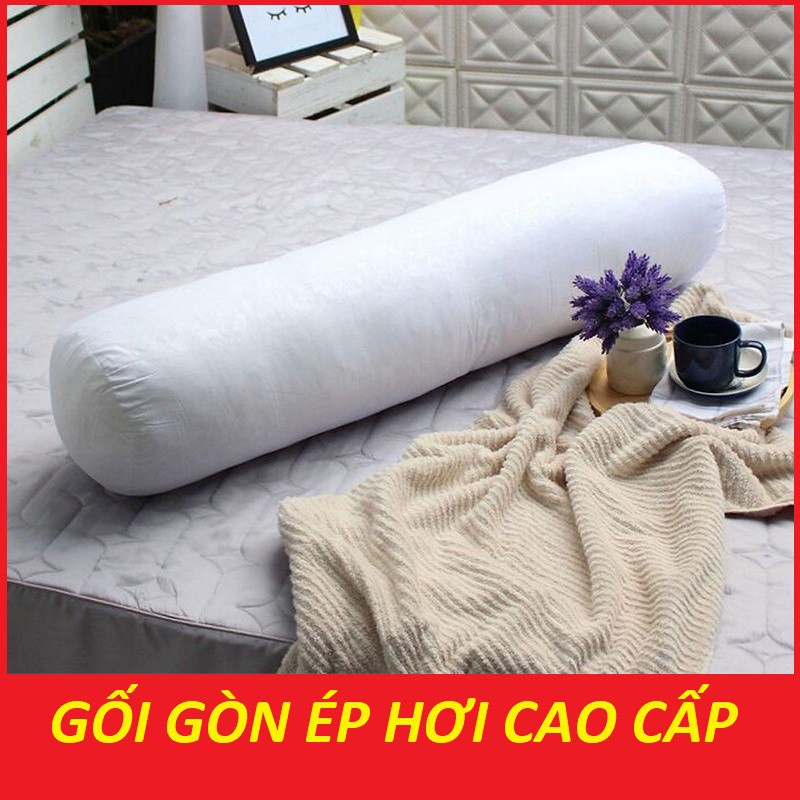 [HCM] Ruột gối ôm ép hơi tặng kèm vỏ gối ngẫu nhiên (100cmx30cm)