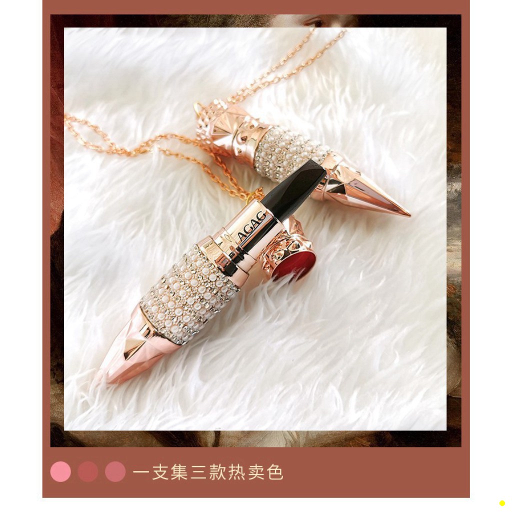 Son môi AG&AG 3 màu dưỡng ẩm chống thấm nước chính hãng [ SON DƯỠNG MÔI AG&AG ] | BigBuy360 - bigbuy360.vn